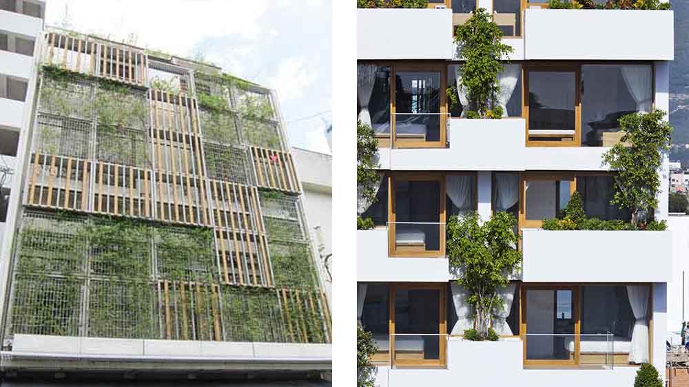 نما مدرن معماری پایدار سبز