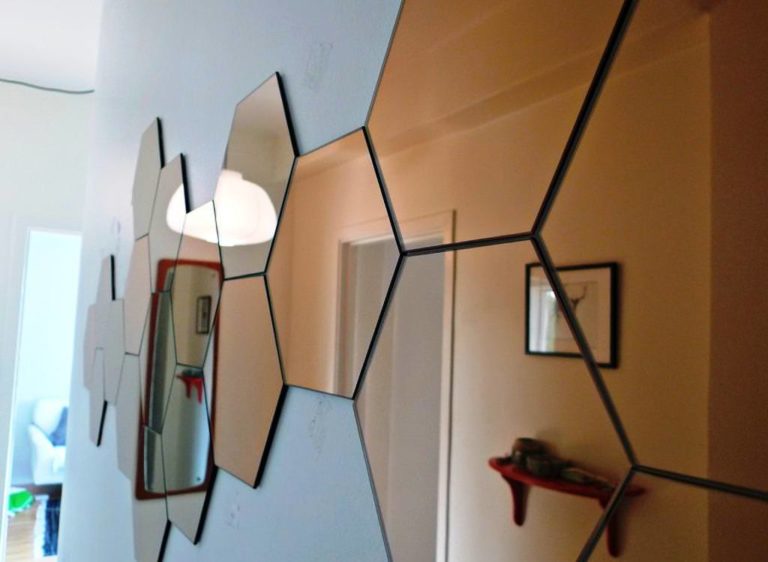 آینه های شش ضلعی